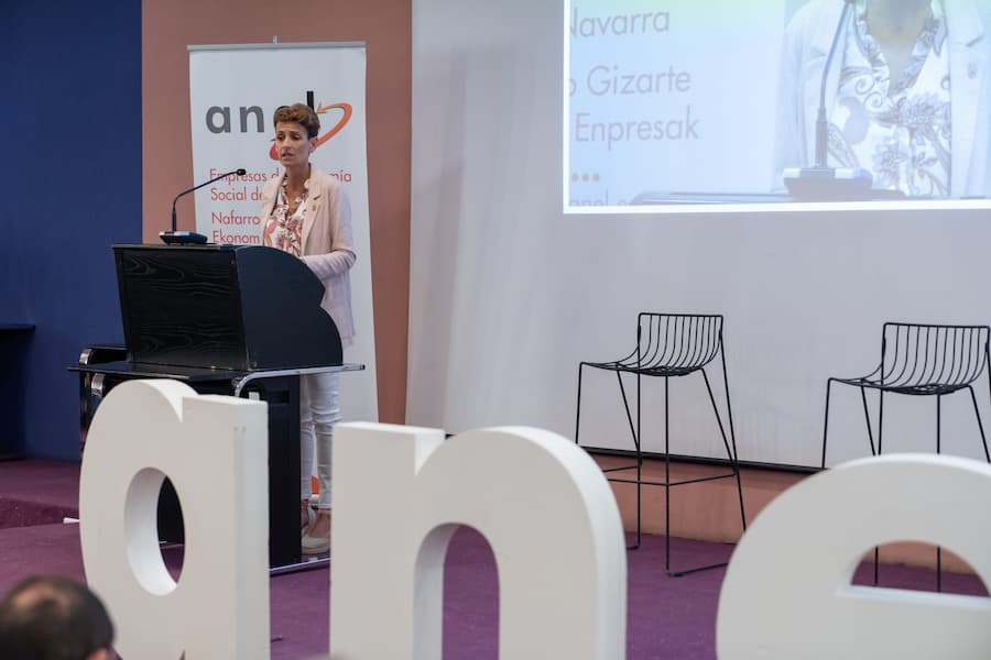 Participación de la presidenta Chivite en la asamblea
