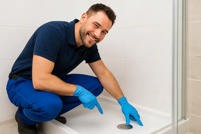 atasco en bañera en vivienda